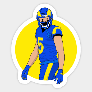 ramsey the cornerback Sticker